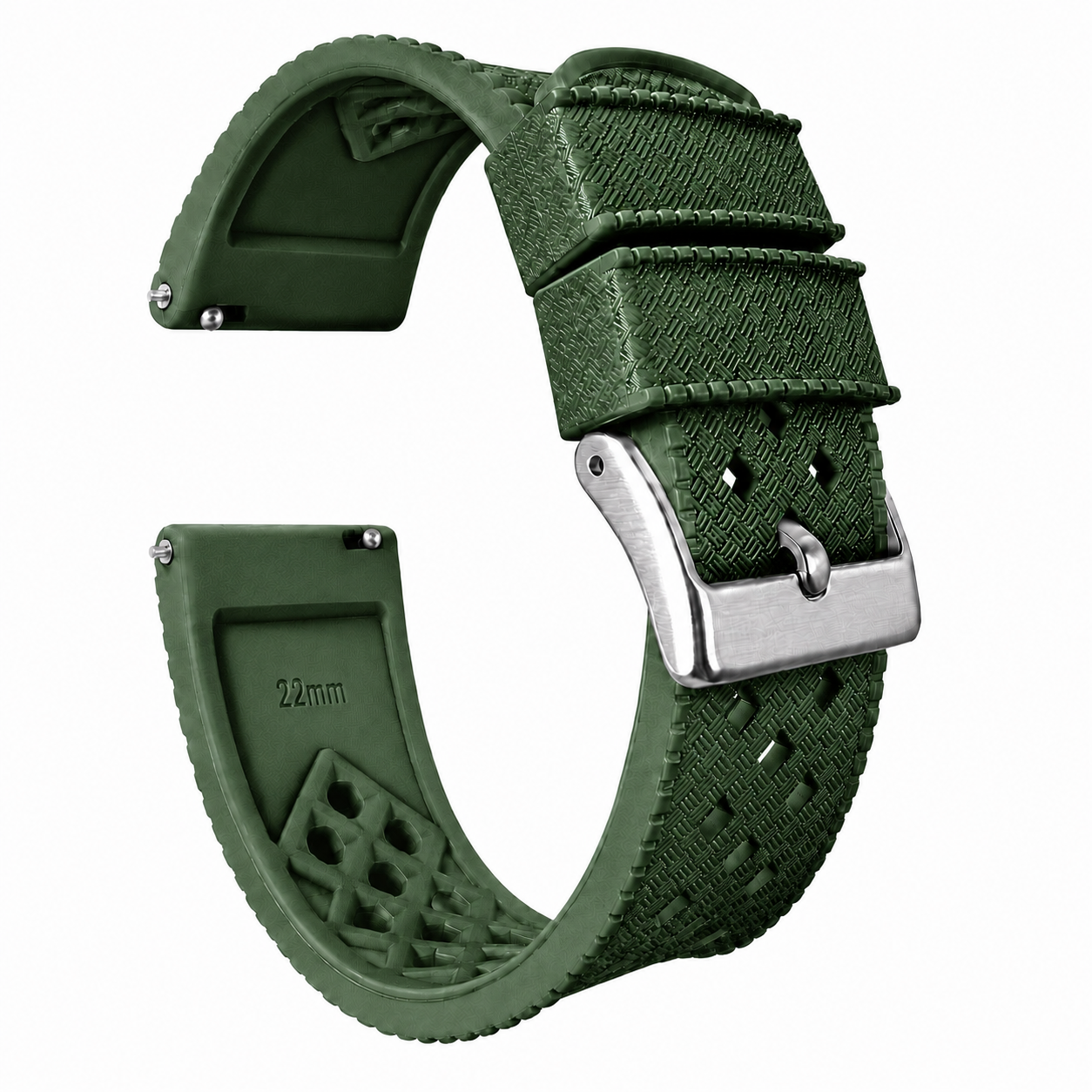 Army Green Tropical Style Watch Band – Barton Watch Bands