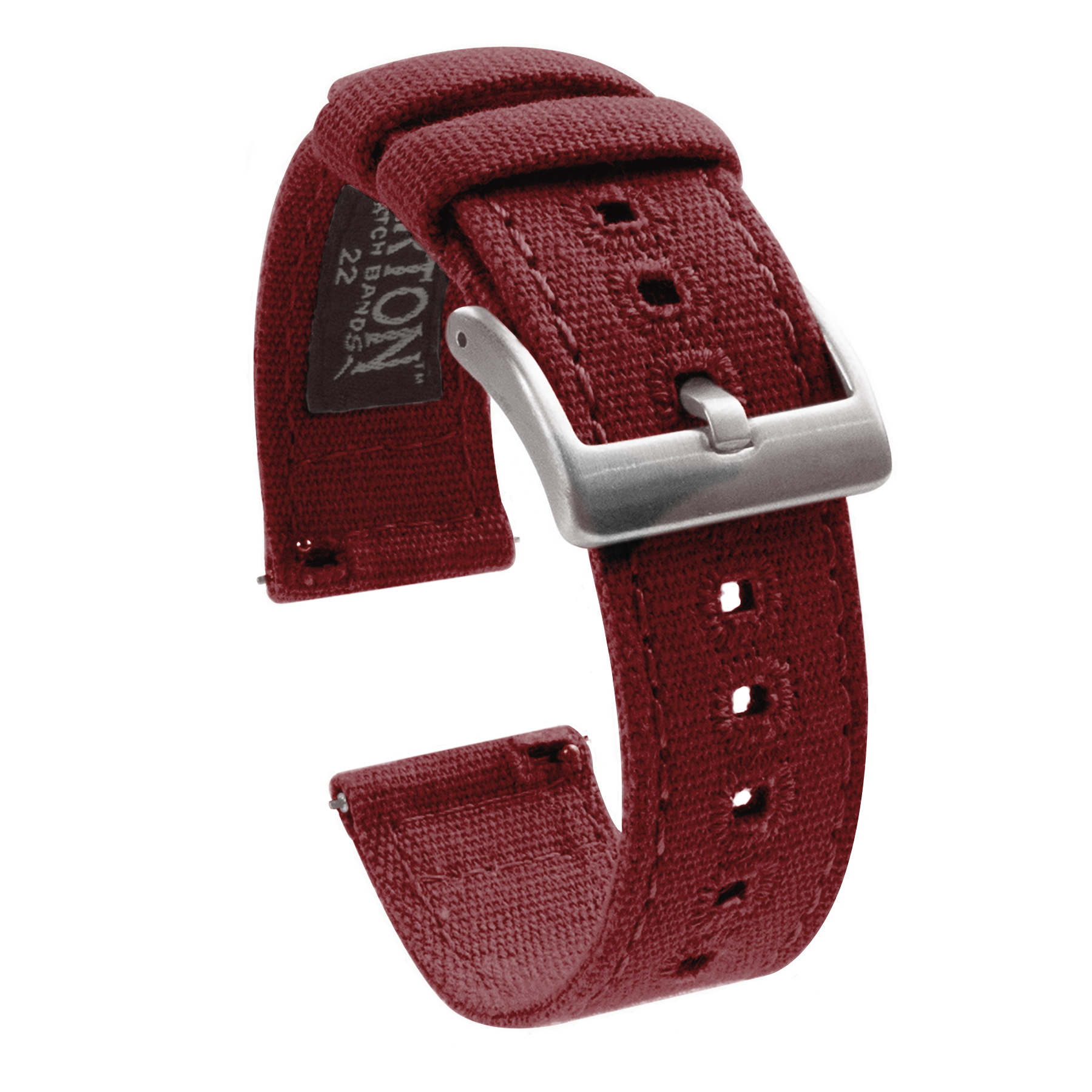 Burgundy Premium Canvas Strap for Sinn 556/104 (20mm) | Barton