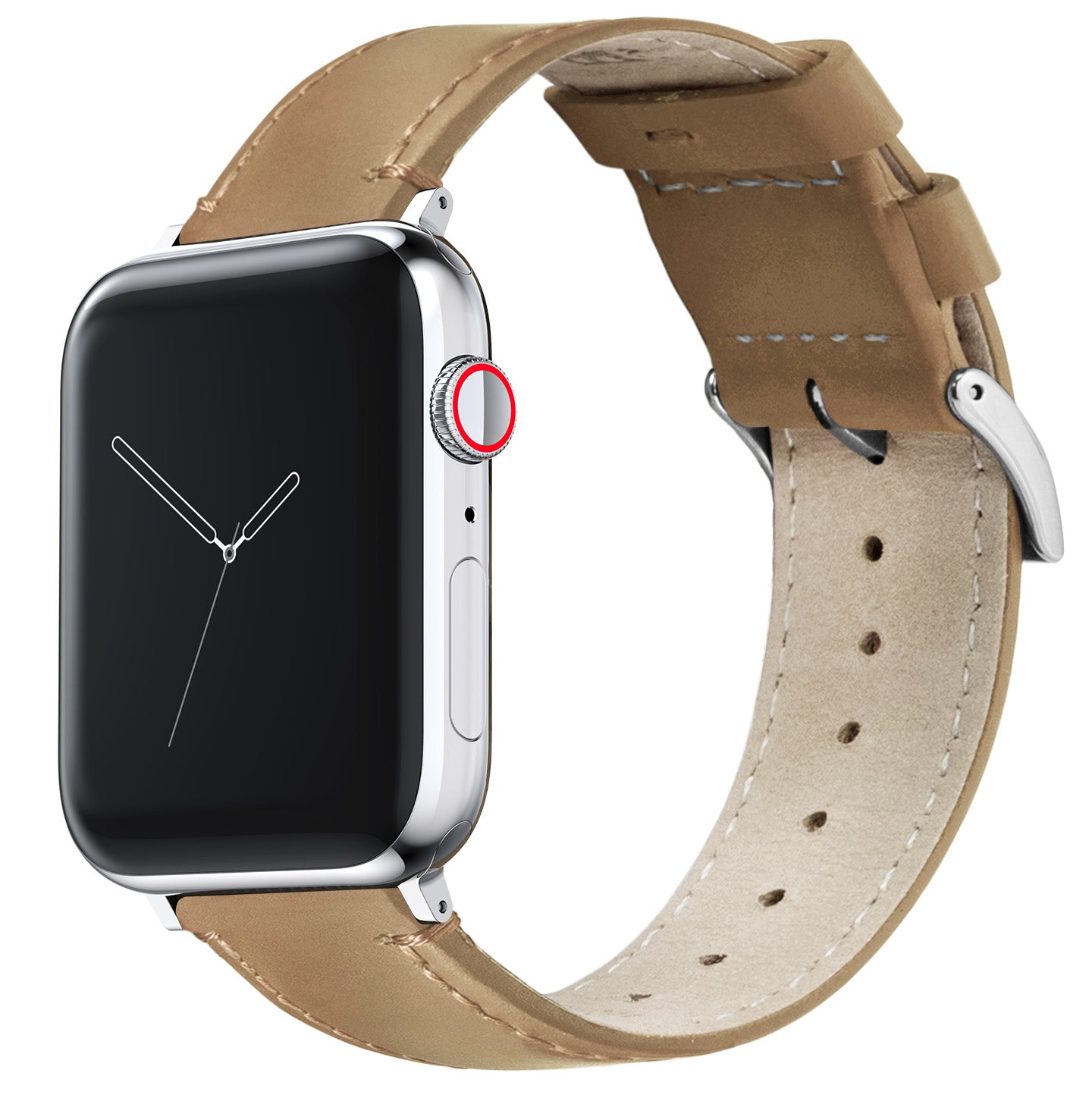 Apple Watch Large (44mm, 45mm, 46mm & 49mm) Gingerbread Leather