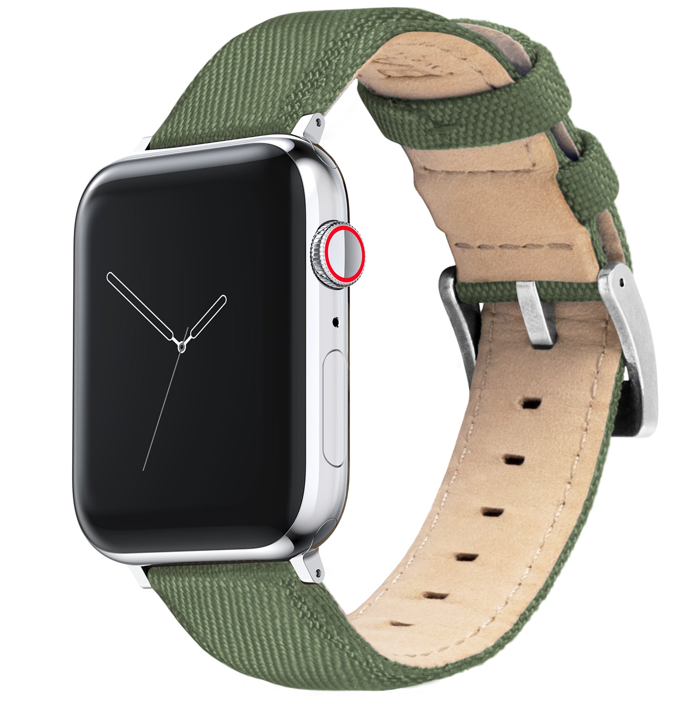 Apple Watch バンド Apple Watch Army Green Sailcloth Watch Band – Barton Watch Bands