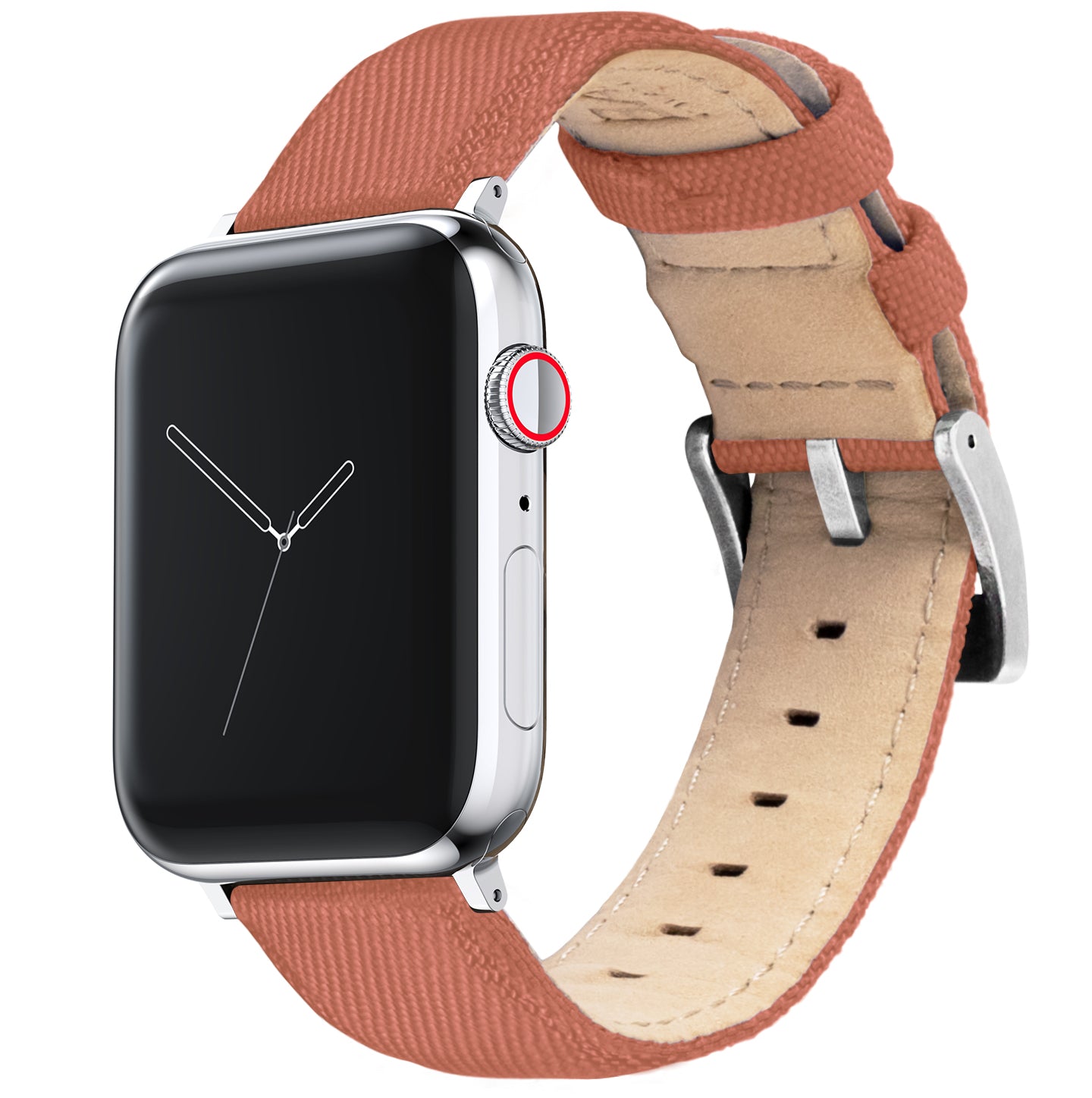 Apple Watch Copper Orange Sailcloth Watch Band – Barton Watch Bands