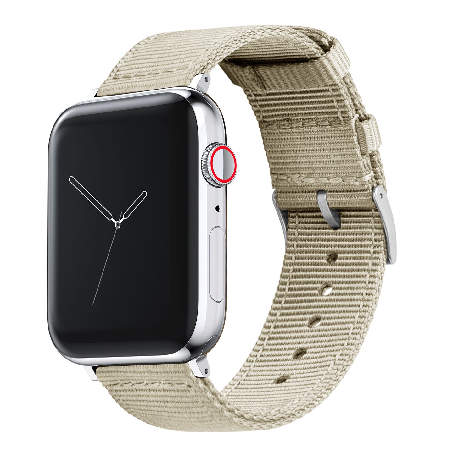 Apple Watch Two Piece NATO® style Khaki Tan Watch Band – Barton