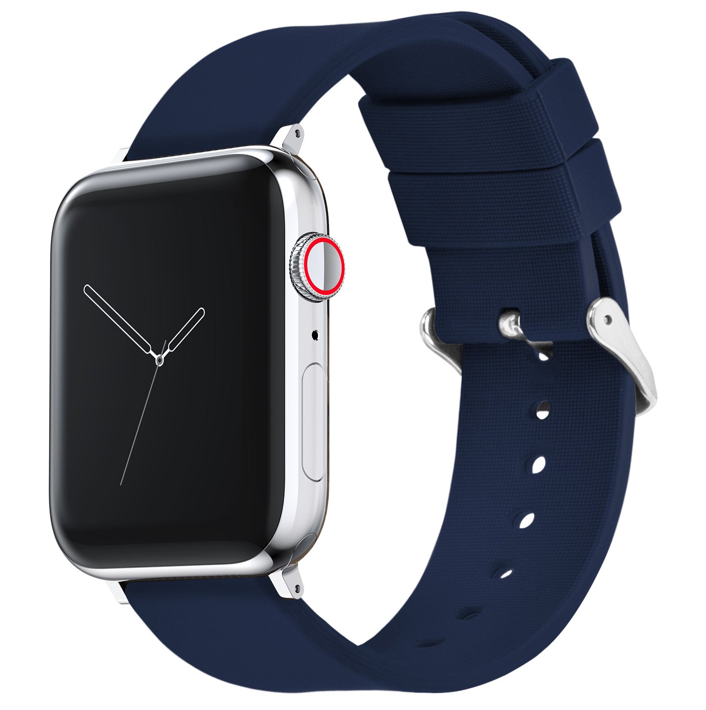 Navy Blue Silicone Apple Watch Band | Apple Watch Rubber Strap 