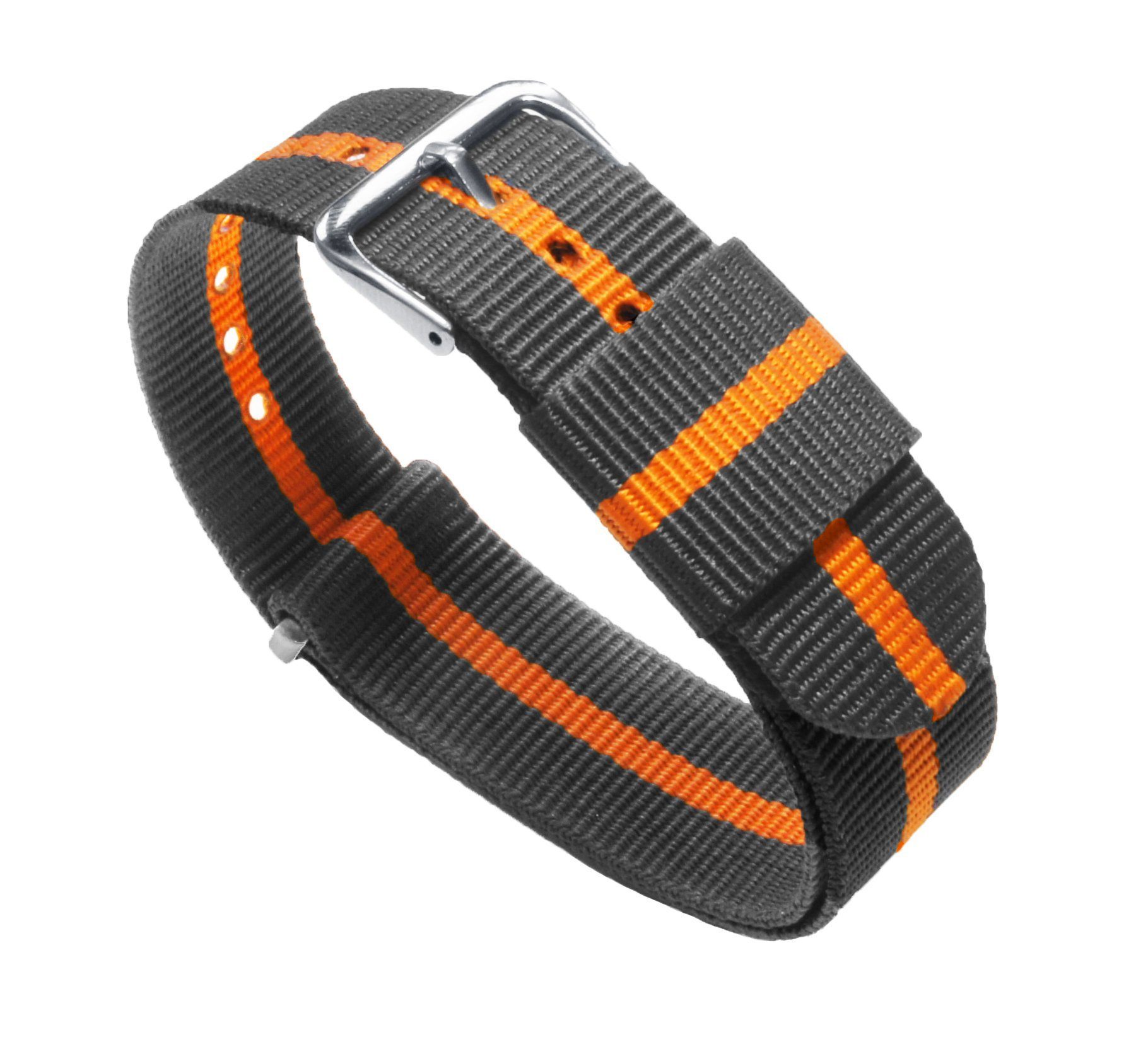 Smoke Grey And Pumpkin Orange NATO® style | Weekender/Expedition